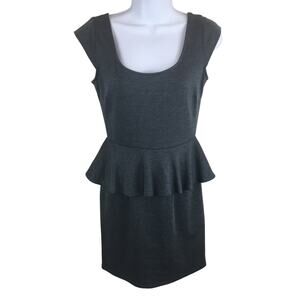 Speechless Grey Sleeveless Midi-Dress Women's Size Small